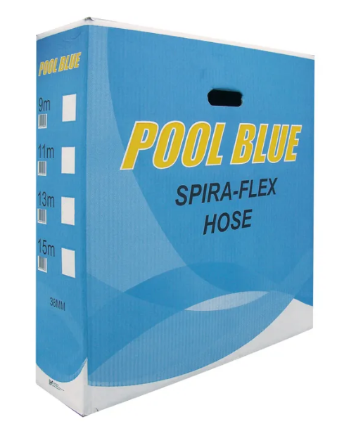 VAC HOSE POOL BLUE 9M