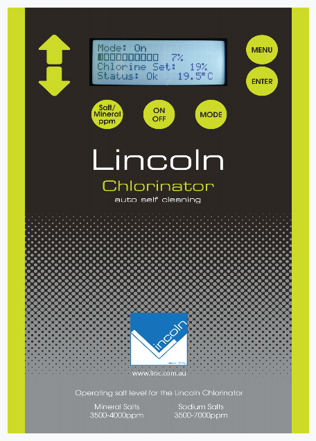 CHLORINATOR LINCOLN 75G